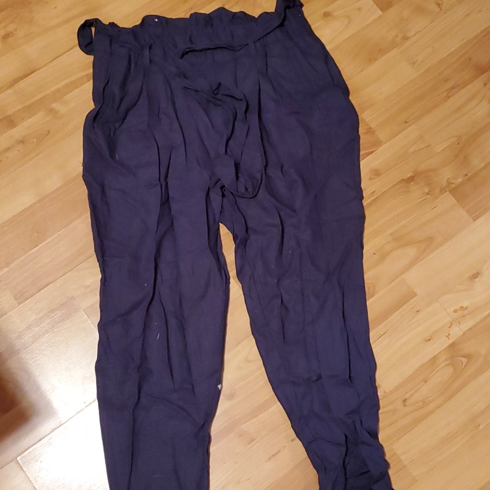 Paper bag pants